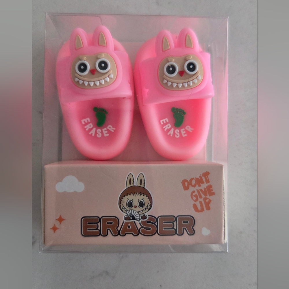 Labubu set of 2 Erasers